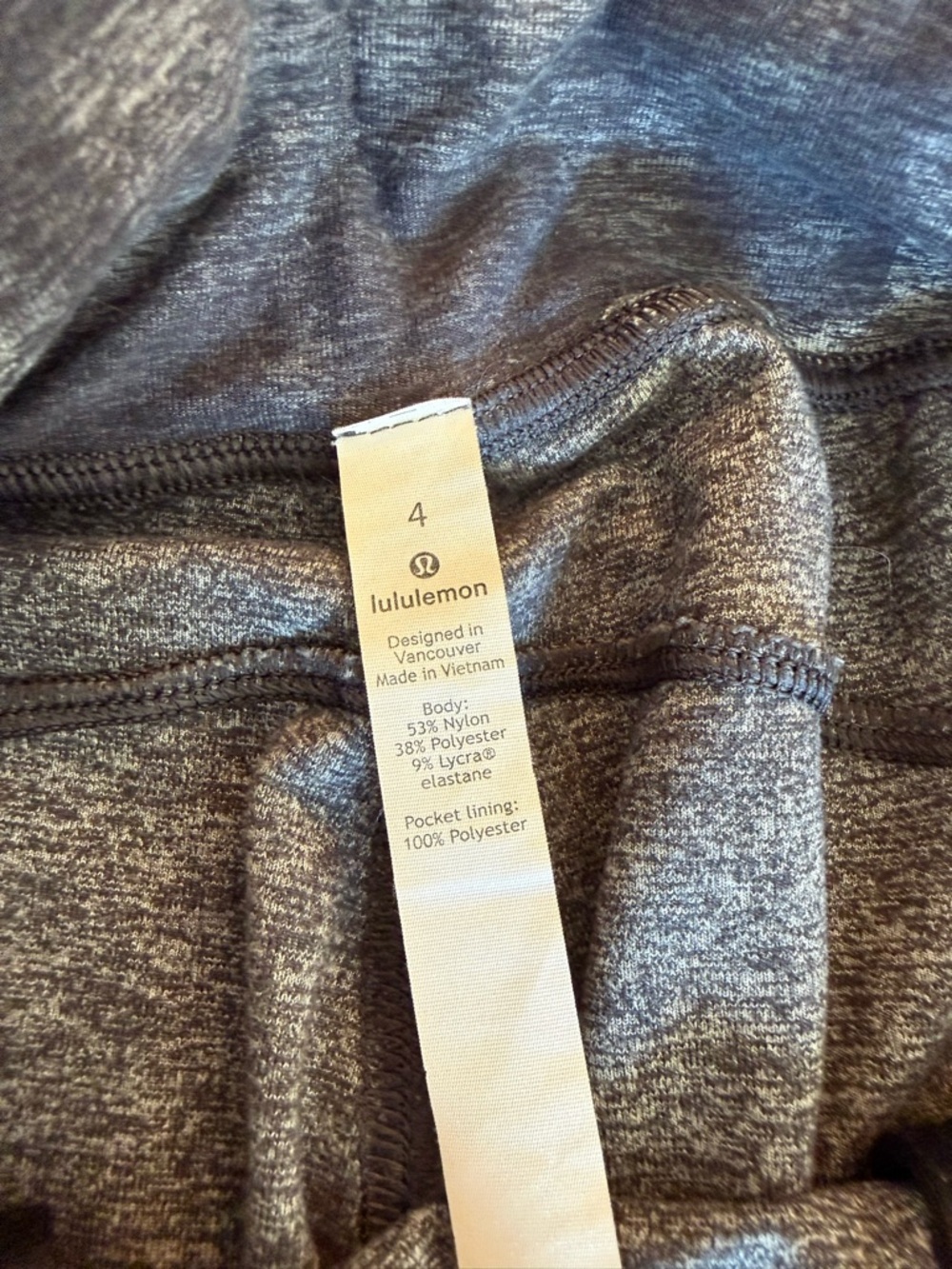 Lululemon Grey Camo Joggers 4 - Picture 2 of 4